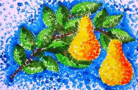 Интересные техники рисования для детей