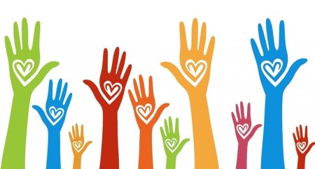 Волонтеры фон