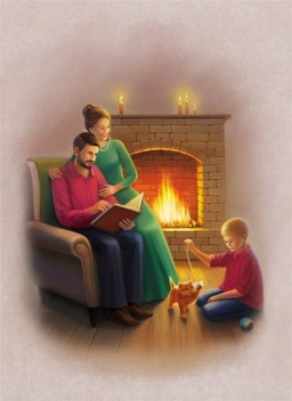 Уютный семейный вечер