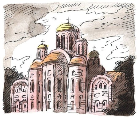 Церковь Святого Василия в Киеве князь Владимир