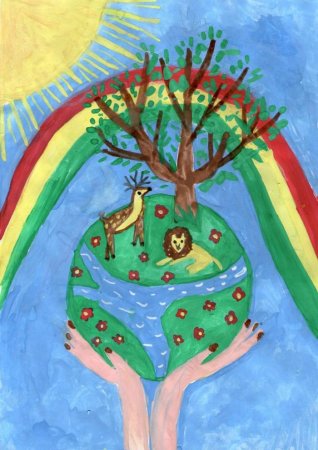 Зелёная Планета глазами де ей