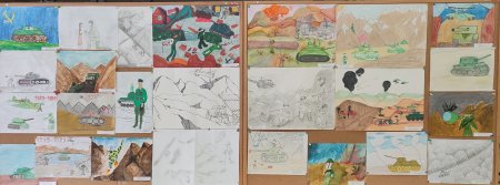 Рисунки на тему война в Афганистане