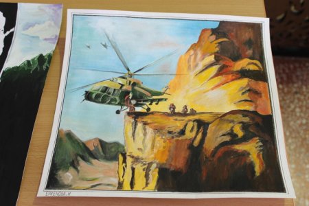 Рисунки на тему Афганская война
