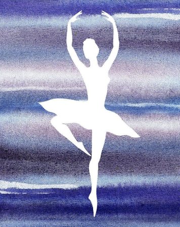 Нарисовать балет Лебединое озеро