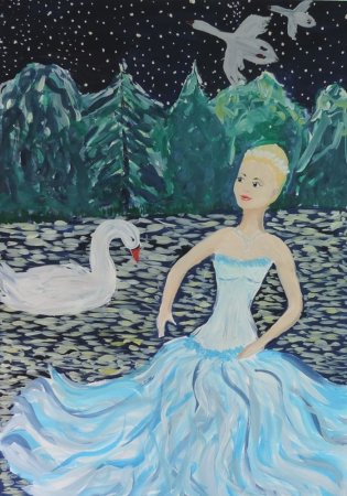 Пьеса Чайковского Лебединое озеро