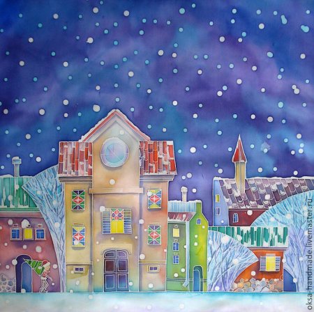 Зимние забавы рисунок