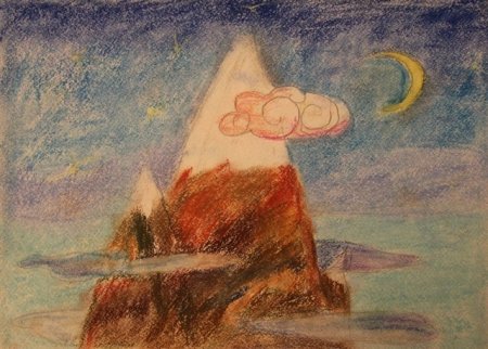 Утёс Лермонтов иллюстрации