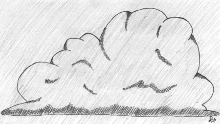 Рисунок к стихотворению Лермонтова Утес