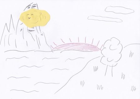 Ночевала тучка Золотая Лермонтов иллюстрации