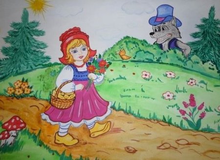 Красная шапочка рисунок