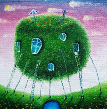 Картина на тему наш Волшебный зеленый дом