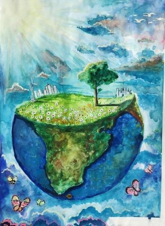 Рисунок на тему земля наш общий дом