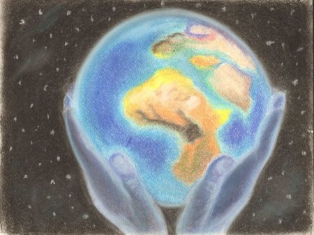 Рисунок на тему земля