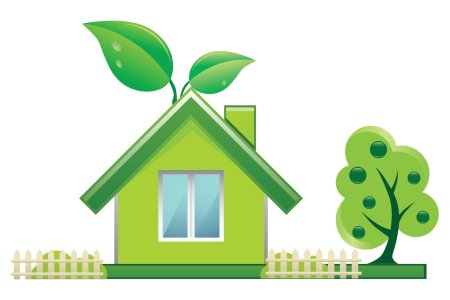 Зеленый дом рисунок