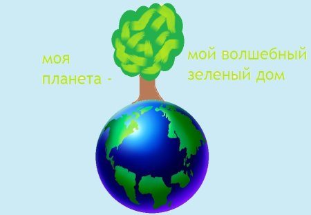 Сказочный домик с цветами