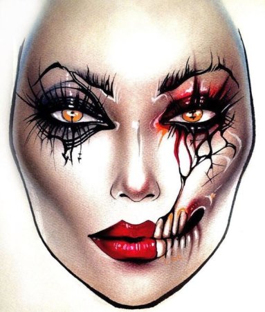 Грим карандашом