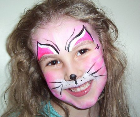 Аквагрим кошка