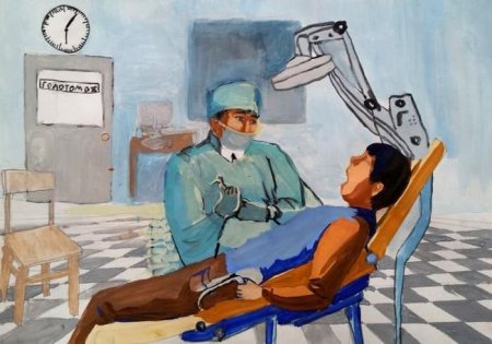 Детский рисунок профессия врач