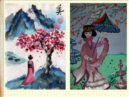 Страна восходящего солнца 4 класс