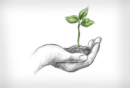 Рисунок на тему охрана природы