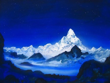 Иллюстрация к горные вершины Лермонтова