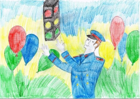 Рисунок на тему дядя Степа милиционер