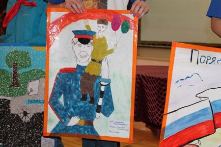 Дядя Степа полицейский трафарет