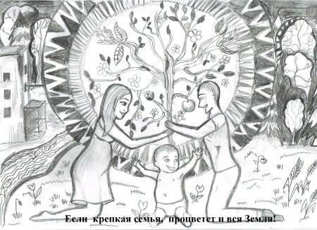 Базовые национальные ценности рисунок на конкурс