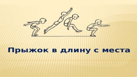 Прыжок в длину с места презентация