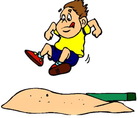 Прыжки в длину дети