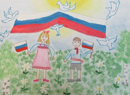 Рисование моя Родина Россия