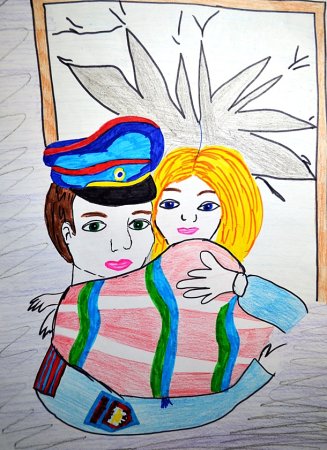 День сотрудника ОВД рисунок