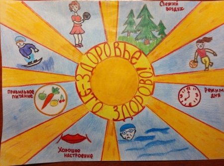 Рисунок на тему здоровье