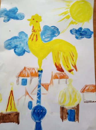 Золотой петушок сказка Пушкина