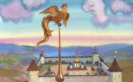 Сказка о золотом петушке рисунок к сказке