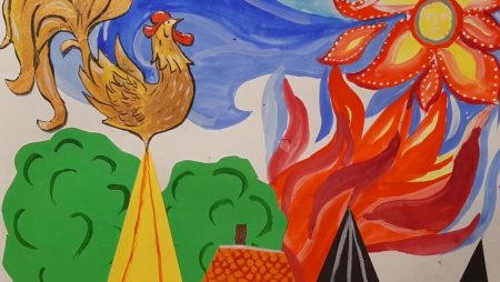 Сказка о золотом петушке петушок