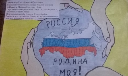 Плакат на тему Россия