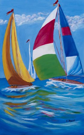 Морской пейзаж для детей