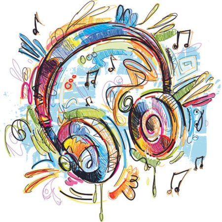 Красивые иллюстрации на музыкальную тему