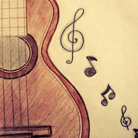 Рисунки на музыкальную тему