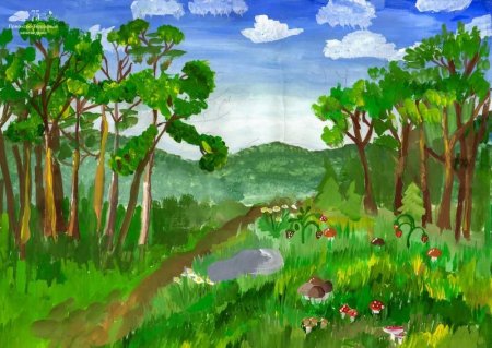 Рисунок заповедник природы