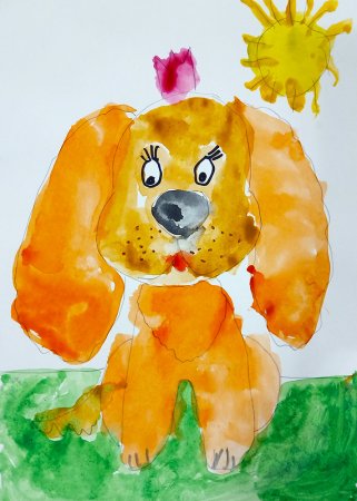 Рисование четвероногого друга