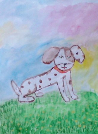 Рисование мой Четвероногий друг