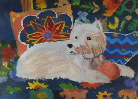 Рисование четвероногого друга