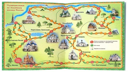 Туристический маршрут золотое кольцо России