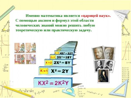 Рисунки на тему математики