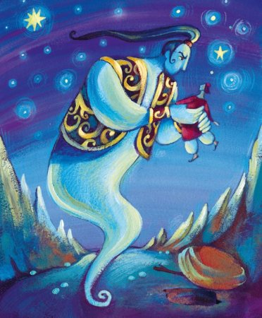 Тысяча и одна ночь иллюстрации к сказке