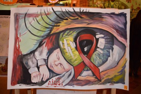 Плакат СПИДУ нет