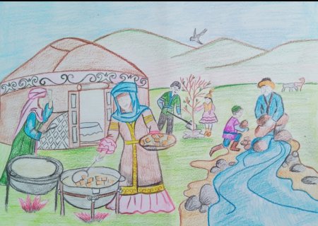 День независимости Казахстана рисунки