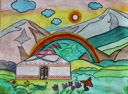 День независимости рисунки детей